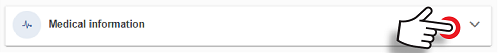 Medical Information button
